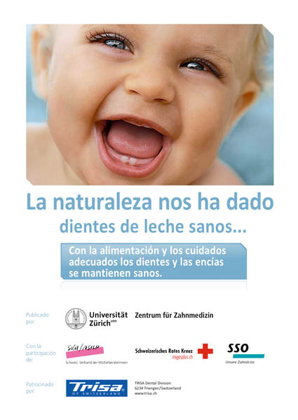 La naturaleza nos ha dado dientes de leche sanos