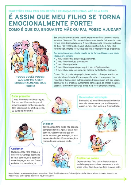 É assim que meu filho se torna emocionalmente forte!